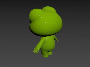 キャラクター156 カエル 3Dモデル