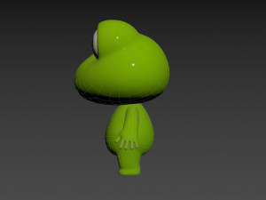 Character156 Frog Model 3D