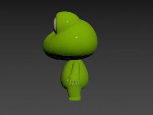 キャラクター156 カエル 3Dモデル