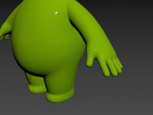 Character156 Frog Model 3D