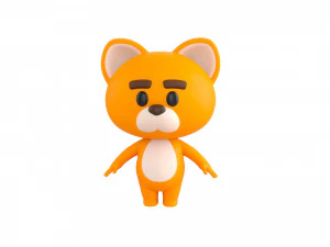 Personagem 157 Gato Modelo 3D