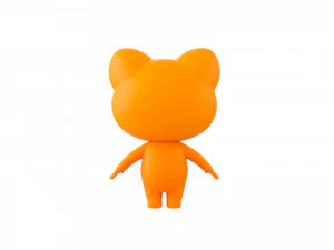 Personagem 157 Gato Modelo 3D