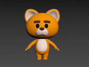 Personagem 157 Gato Modelo 3D