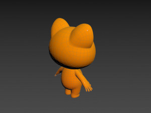 Character157 Cat 3D मॉडल
