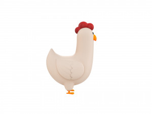 Character160 Chicken 3D 模型