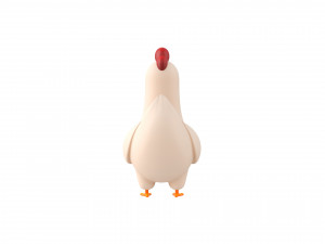 Character160 Chicken 3D 模型