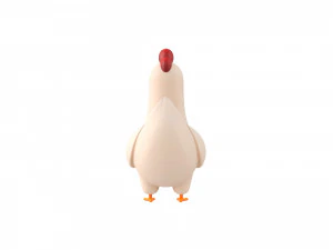 Character160 Chicken 3D Model