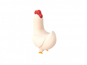 Character160 Chicken 3D 模型