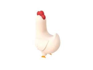 Character160 Chicken 3D Model