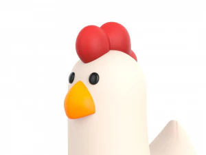 Character160 Chicken 3D Model