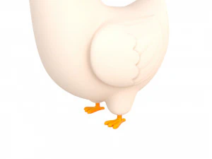 Character160 Chicken 3D Model