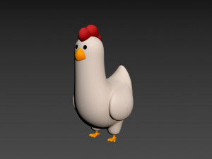 Character160 Chicken 3D 模型