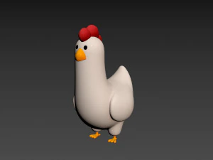 Character160 Chicken 3D Model