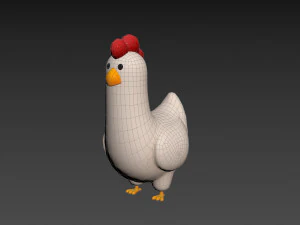 Character160 Chicken 3D Model