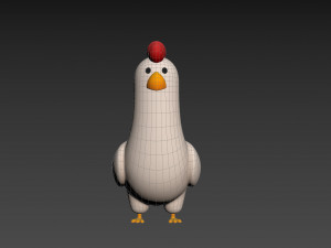 Character160 Chicken 3D 模型