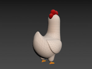 Character160 Chicken 3D 模型