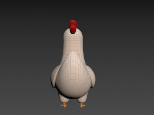 Character160 Chicken 3D 模型
