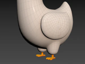 Character160 Chicken 3D Model