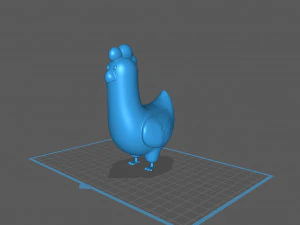 Character160 Chicken 3D Model