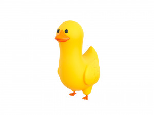 Character161 Duck 3D Model
