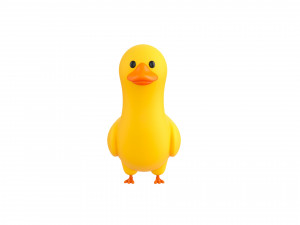 Character161 Duck 3D 模型
