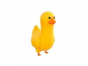 Character161 Duck 3D 模型