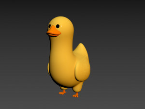 Character161 Duck 3D 模型