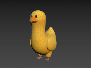 Character161 Duck 3D 模型
