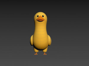Character161 Duck 3D 模型