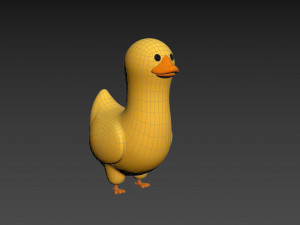 Character161 Duck 3D 模型
