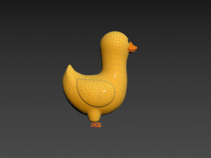 Character161 Duck 3D 模型