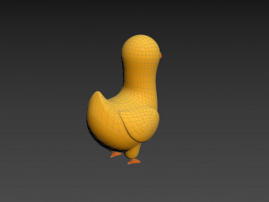 Character161 Duck 3D 模型