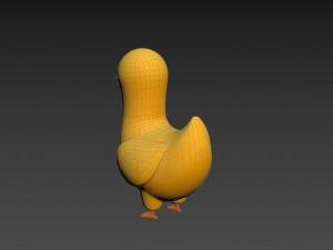 Character161 Duck 3D 模型