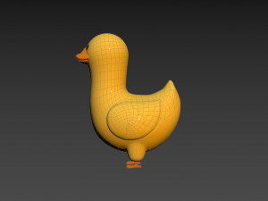 Character161 Duck 3D 模型