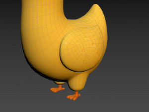 Character161 Duck 3D 模型