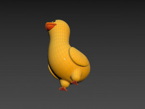 Character161 Duck 3D 模型