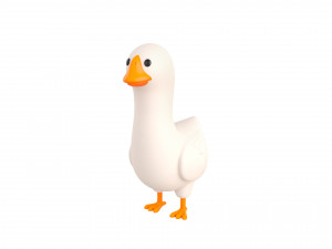 Character162 Goose 3D Model