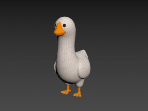 Character162 Goose Modello 3D