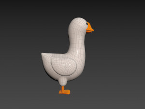 Character162 Goose Modello 3D