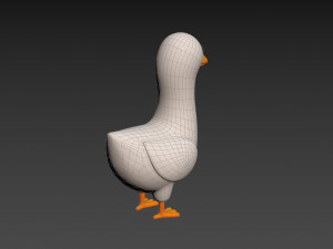 Character162 Goose Modello 3D