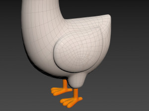 Character162 Goose Modello 3D