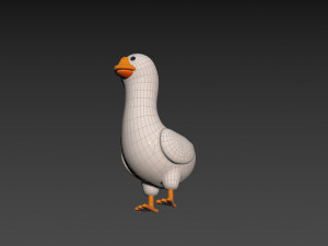Character162 Goose Modello 3D