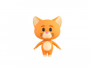 Character163 Cat 3D मॉडल
