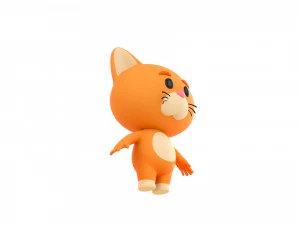Character163 Cat 3D Model
