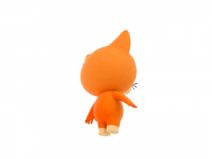 Character163 Cat 3D Model