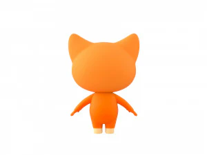 Character163 Cat 3D Model