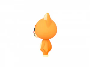 Character163 Cat 3D Model