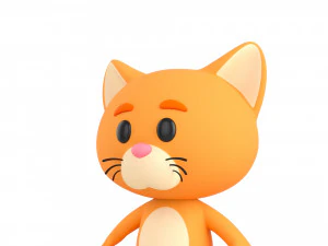 Character163 Cat 3D Model