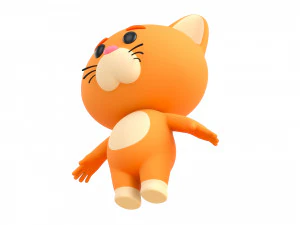 Character163 Cat 3D Model