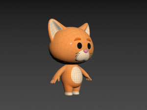 Character163 Cat 3D मॉडल